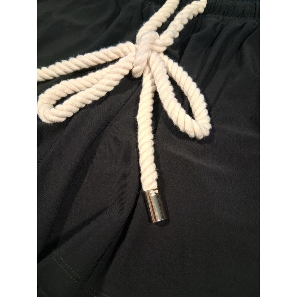 Ramy Brook Black Rope Trim Leah Shorts S beachy resort wear vacation summer - Picture 7 of 13